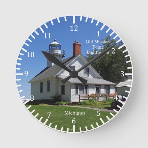 Old Mission Point Lighthouse clock