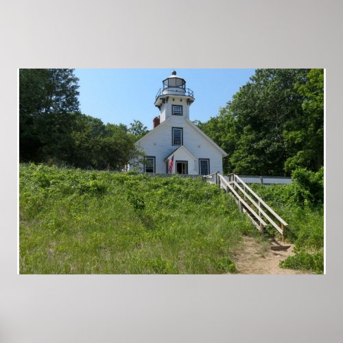 Old Mission Point Lighthouse Poster