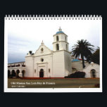 Old Mission San Luis Rey de Francia Calendar<br><div class="desc">The California Mission located in Oceanside,  California founded in the 1700's.</div>
