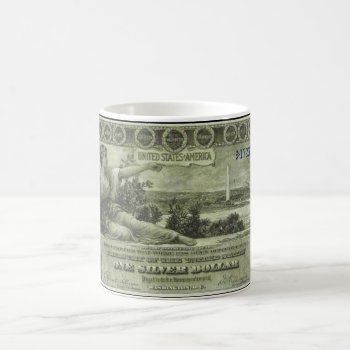 Old Money – 1896 $1 Coffee Mug by RalphThayer at Zazzle