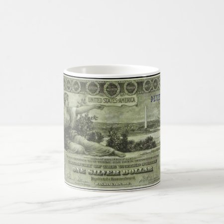 Old Money – 1896 $1 Coffee Mug