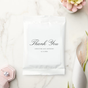 Old Money Black and White Classic Wedding Margarita Drink Mix