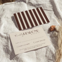 Old Money Chocolate Brown Classy Fancy Wedding