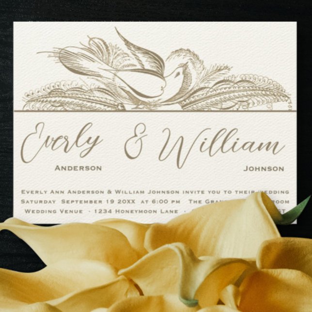 OLD MONEY, LOVE BIRDS, INVITATION (Creator Uploaded)
