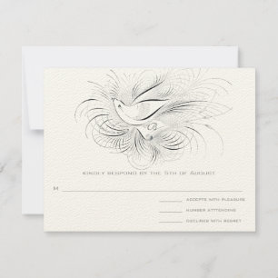 OLD MONEY, LOVE BIRDS, RSVP CARD
