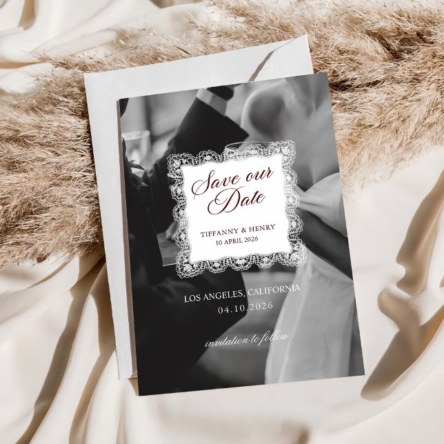 Old Money Save The Date Wedding (Creator Uploaded)