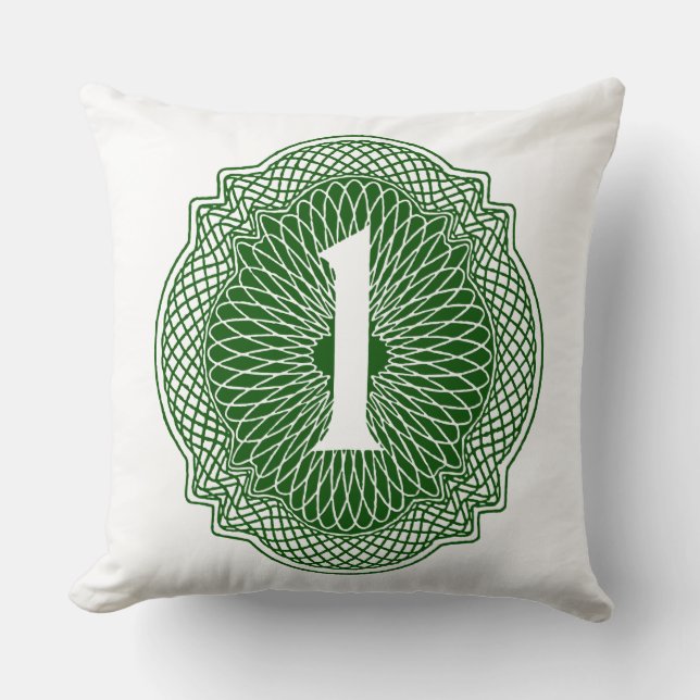 Old Money Throw Pillow (Front)