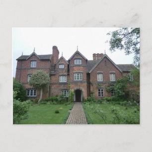 Old Moseley Hall 17th Century English Farmhouse Postcard