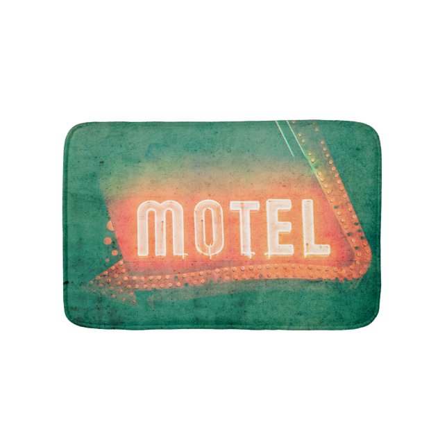 Old Motel Bathroom Mat (Front)