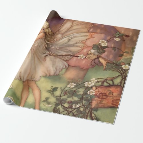 âœOld Mother Brambleâ by Florence Anderson Wrapping Paper