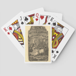 Old Mother Hubbard and Her Comical Dog Poker Cards