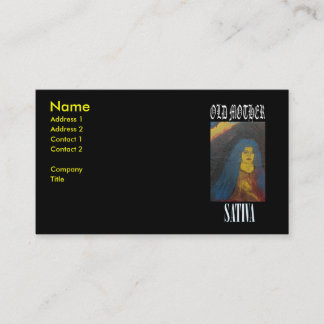 OLD MOTHER SATIVA BUSINESS CARD