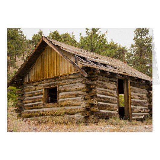 Old Mountain Cabin Cards (Front Horizontal)
