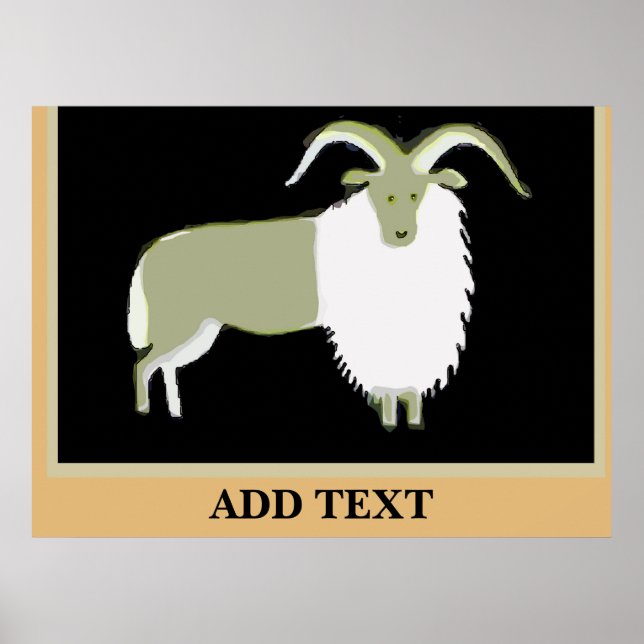 Old Mountain Goat Poster (Front)