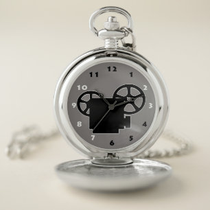 OLD MOVIE PROJECTOR Pocket Watch