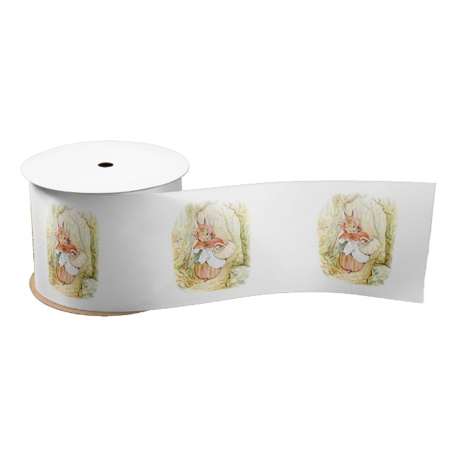 Old Mrs Rabbit (Little Red Riding Hood) (B Potter) Satin Ribbon (Spool)
