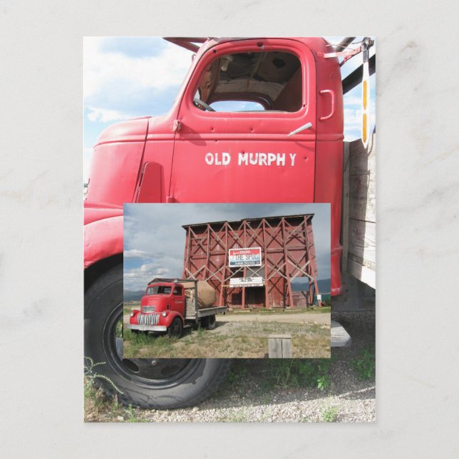Old Murphy/Spud Drive-In Postcard (Front)