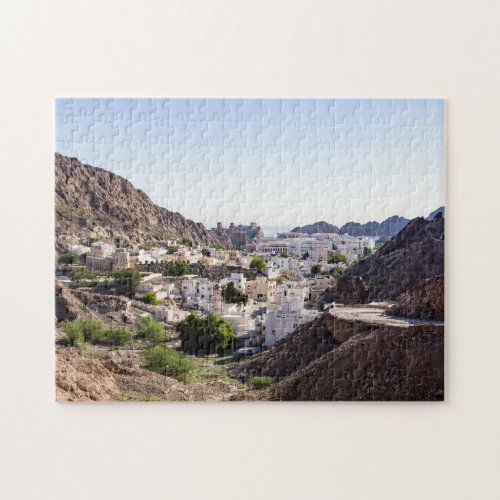 Old Muscat original historic city of Muscat _ Oman Jigsaw Puzzle