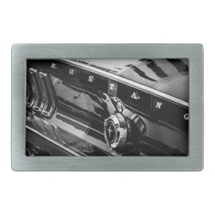 Old Muscle Classic Car Details Driver Drive Belt Buckle