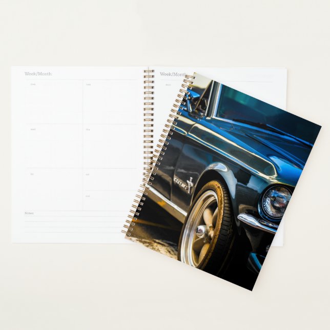 Old Muscle Classic Car Details Driver Drive Planner (Display)