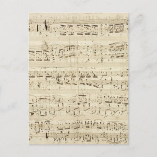 Old Music Notes - Chopin Music Sheet
