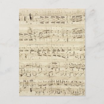 Old Music Notes - Chopin Music Sheet by Argos_Photography at Zazzle