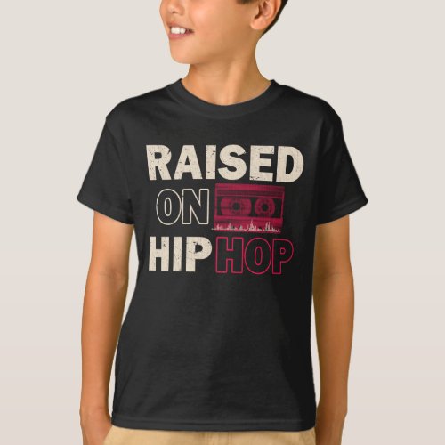 Old Music Rap Childhood Vintage Hip Hop Bass T_Shirt