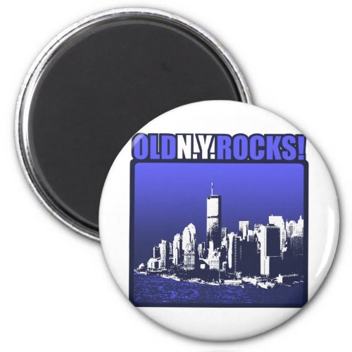 Old NY Rocks Magnet