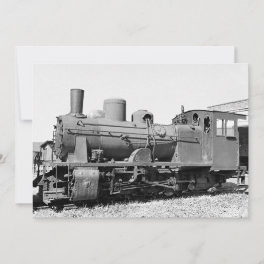 Old narrow-gauge steam engine 157-5674 (Front)