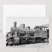 Old narrow-gauge steam engine 157-5674 (Front/Back)