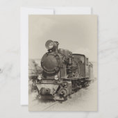 Old narrow-gauge steam engine Gr-269 (Front)