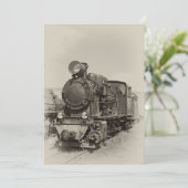 Old narrow-gauge steam engine Gr-269 (Standing Front)