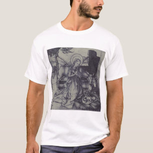 Old Nativity scene og Jesus Christ T-Shirt