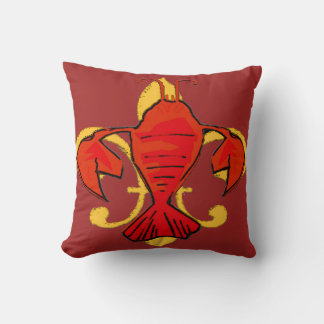 Old New Orleans with Fleur De craw Throw Pillow