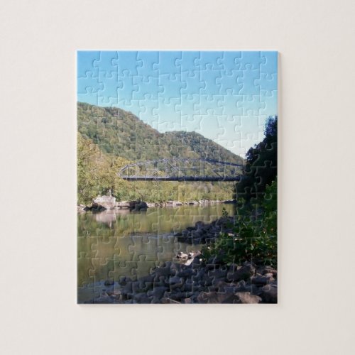 Old New River George Bridge Jigsaw Puzzle