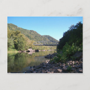 Old New River George Bridge Postcard