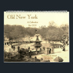 Old New York, A 2025 Calendar<br><div class="desc">A calendar filled with beautiful vintage photos of New York City,  ranging from 1894 to 1946. Researched and edited by Liza Dey,  based upon her life-long love of old photos and her study of the history of her hometown.</div>