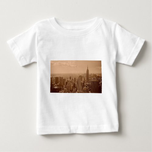 Old New York City Photograph Baby T_Shirt