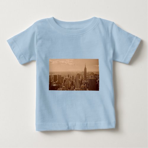 Old New York City Photograph Baby T_Shirt