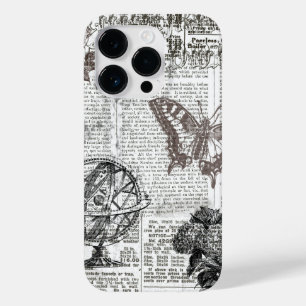 Old newspaper Case-Mate iPhone 14 pro case