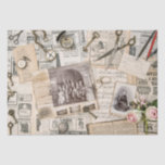 old newspaper (collection) Tissue Paper