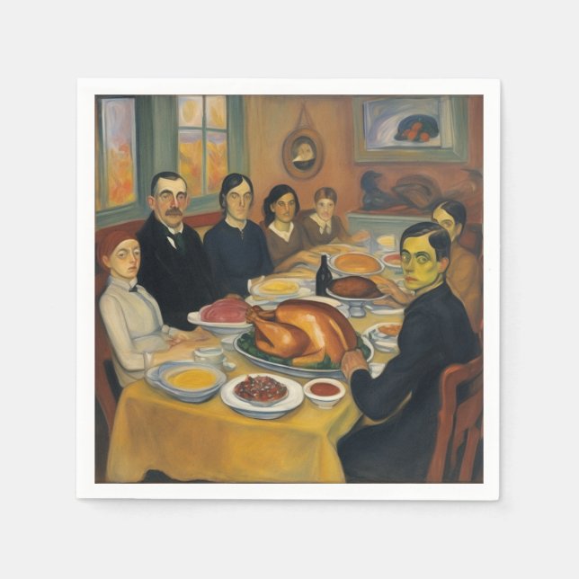 Old nordic  napkins (Front)