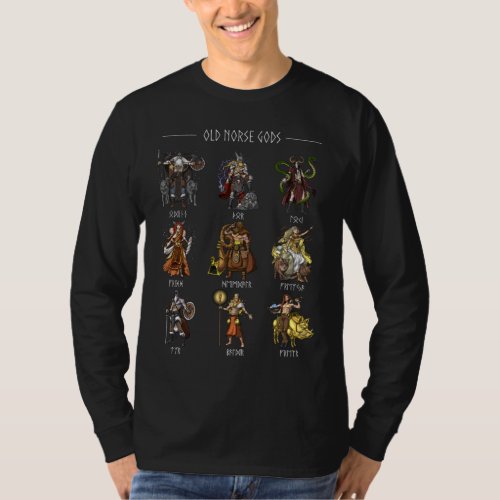 Old Norse Gods T_Shirt