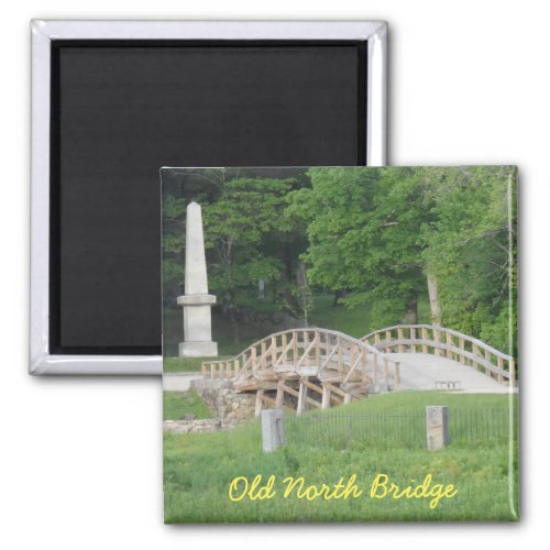 Old North Bridge Concord MA Magnet