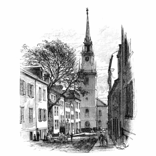 Old North Church Photo Sculpture (Front)