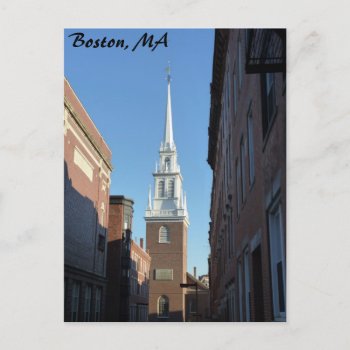 Old North Church Postcard by tmurray13 at Zazzle