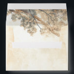 Old Oak Tree Branches Rustic Wedding Envelope<br><div class="desc">Romantic and vintage rustic tree branches envelopes</div>