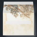 Old Oak Tree Branches Rustic Wedding Envelope<br><div class="desc">Romantic and vintage rustic tree branches envelopes</div>