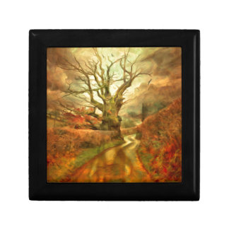 Old Oak Tree ....... Jewelry Box