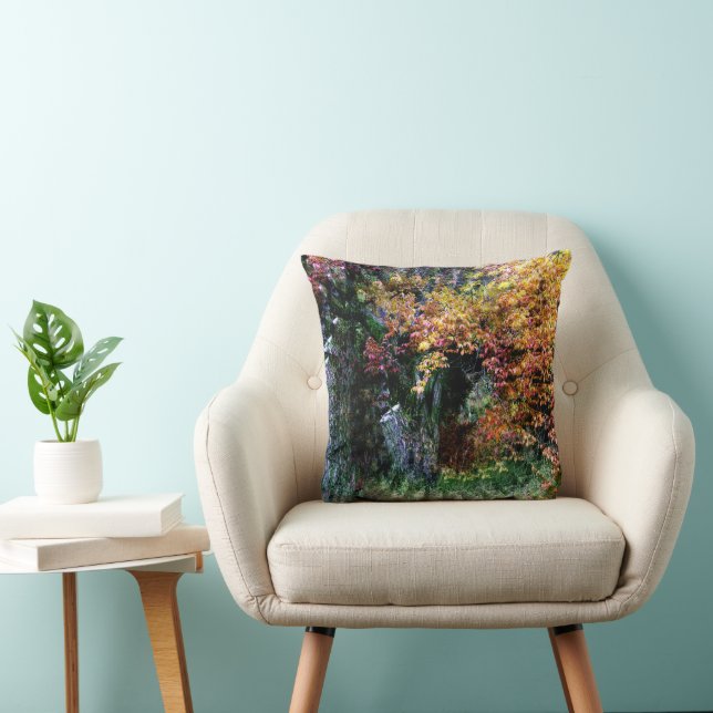 Old Oak Tree...... Throw Pillow (Chair)